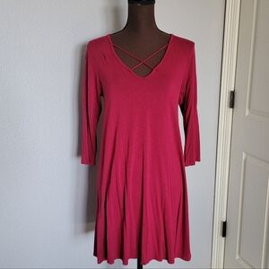 Alya Criss-cross Detail Dress